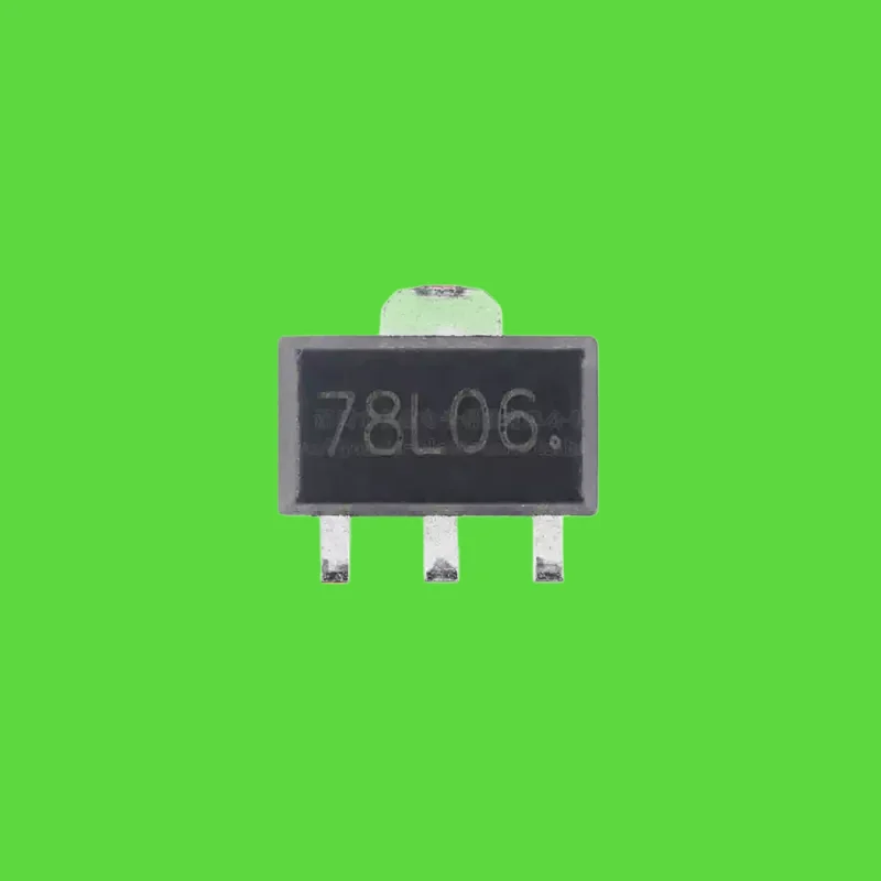 100pcs/ 78L06-150ma SOT-89 output 6V/150mA linear regulator chip