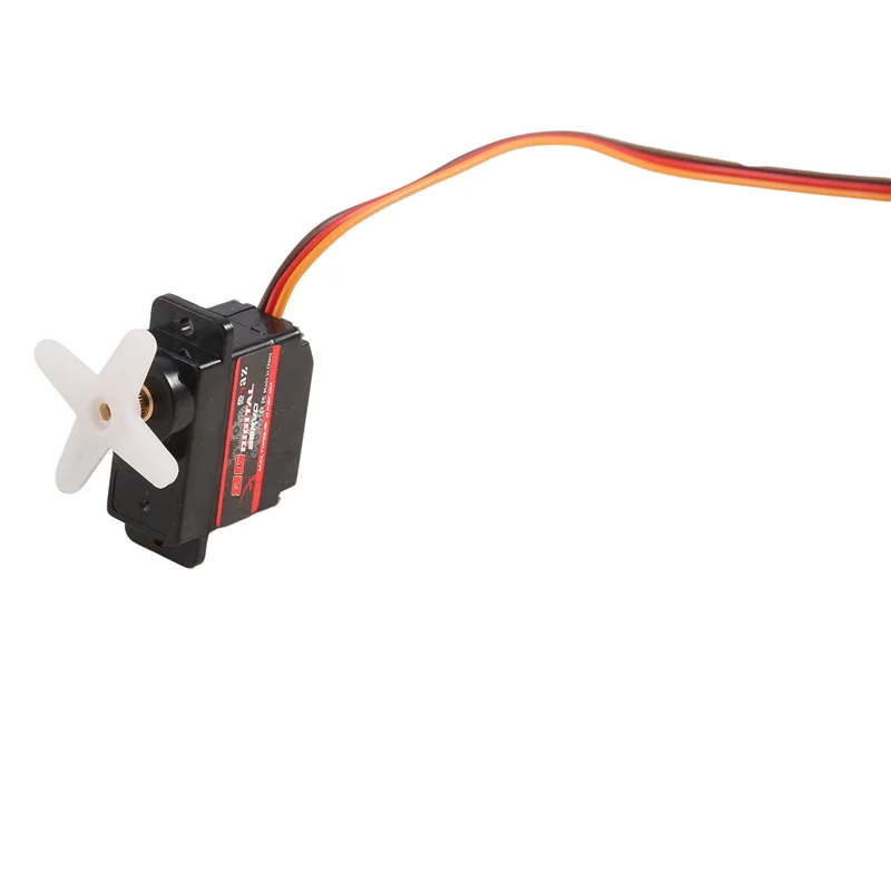 DELAM-8G Digitaler Servomotor Hochgeschwindigkeitslenkung RC Servo Metal Gear Servo für 1/16 1/18 1/24 RC Auto Boot Hubschrauber einfach zu bedienen