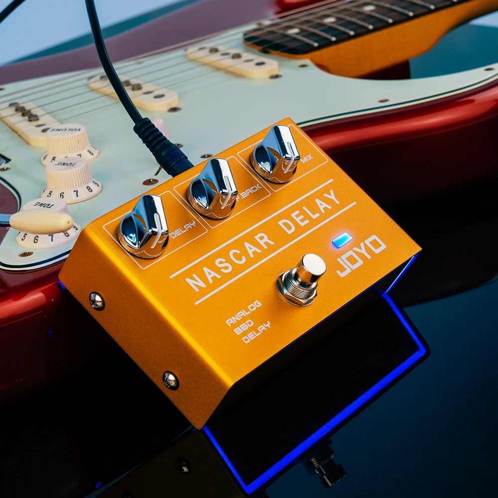 

JOYO R-10 Delay Effect Pedal by Classic BBD Deliver Warm Natural Sound Perfect for Solo Analog Delay Guitar Pedal Perfect Parts