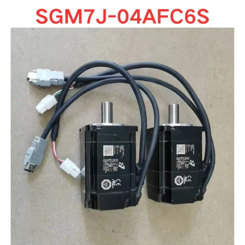 Used 90% New SGM7J-04AFC6S servo motor Functional test OK