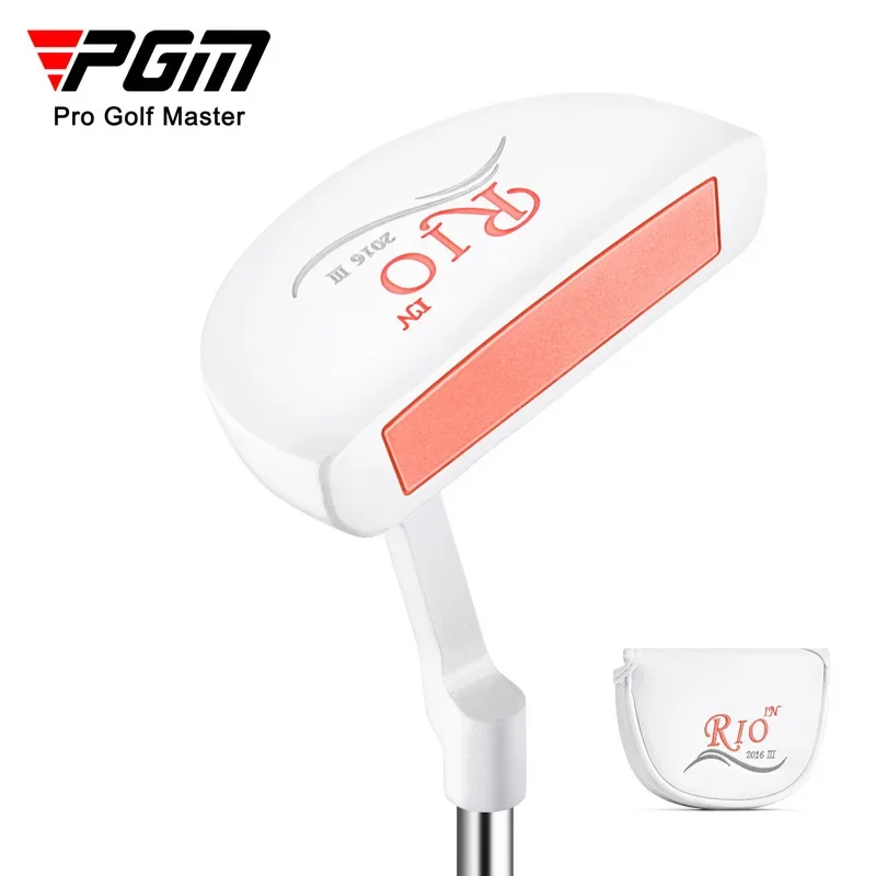 

PGM Golf Clubs Women Steel Putter with Line of Sight Female Single High Fault Tolerance Putters Lightweight Designed TUG038