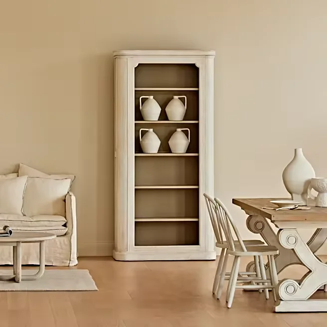 

Japanese Style Recycled Pine Wood Cabinet for Living Room Dining Hall Farmhouse Hotel Furniture for Apartment Use