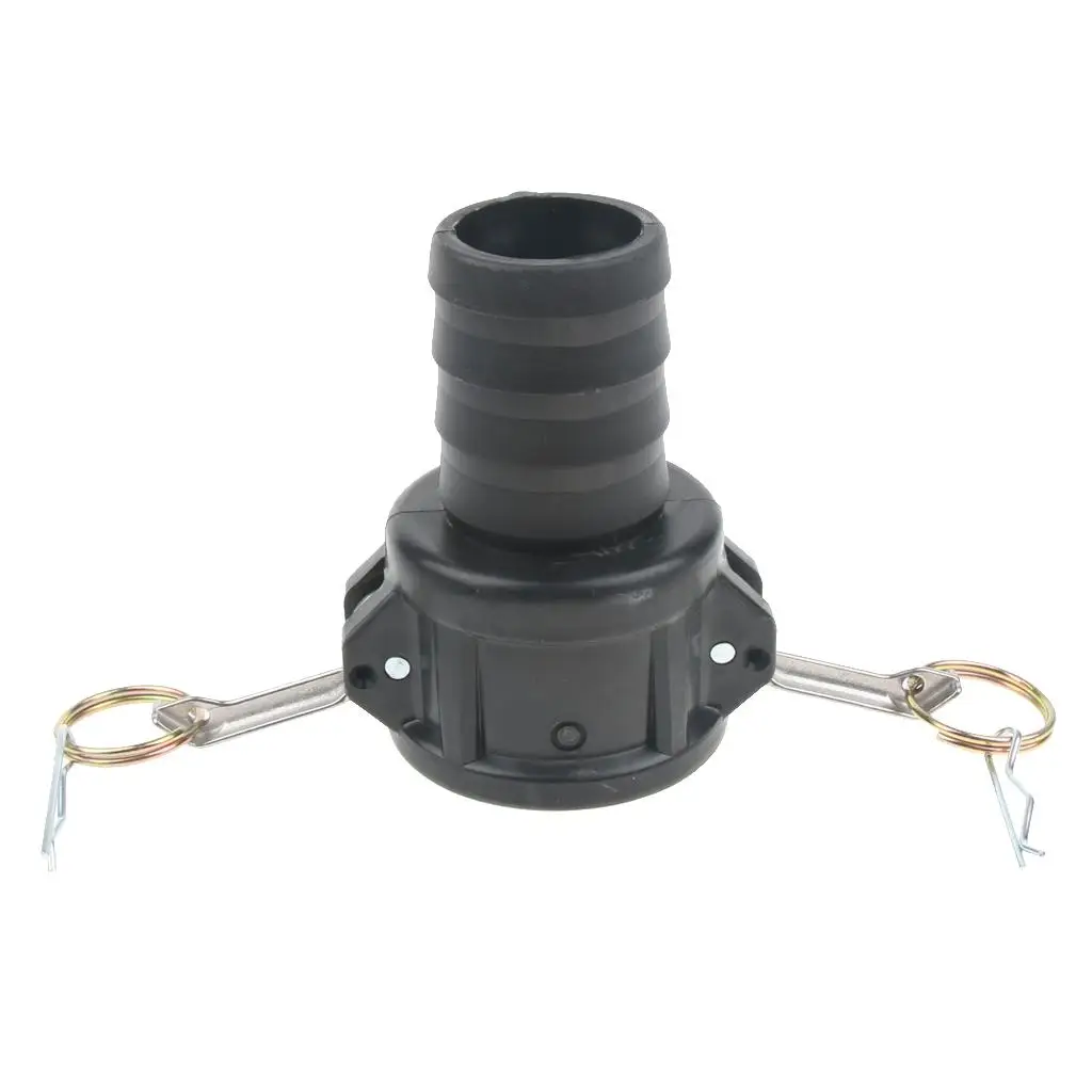 IBC Tote Tank Cap Replacement 2 Inch Plastic Adapter Fitting Quick Connect for Agricultural Barrels