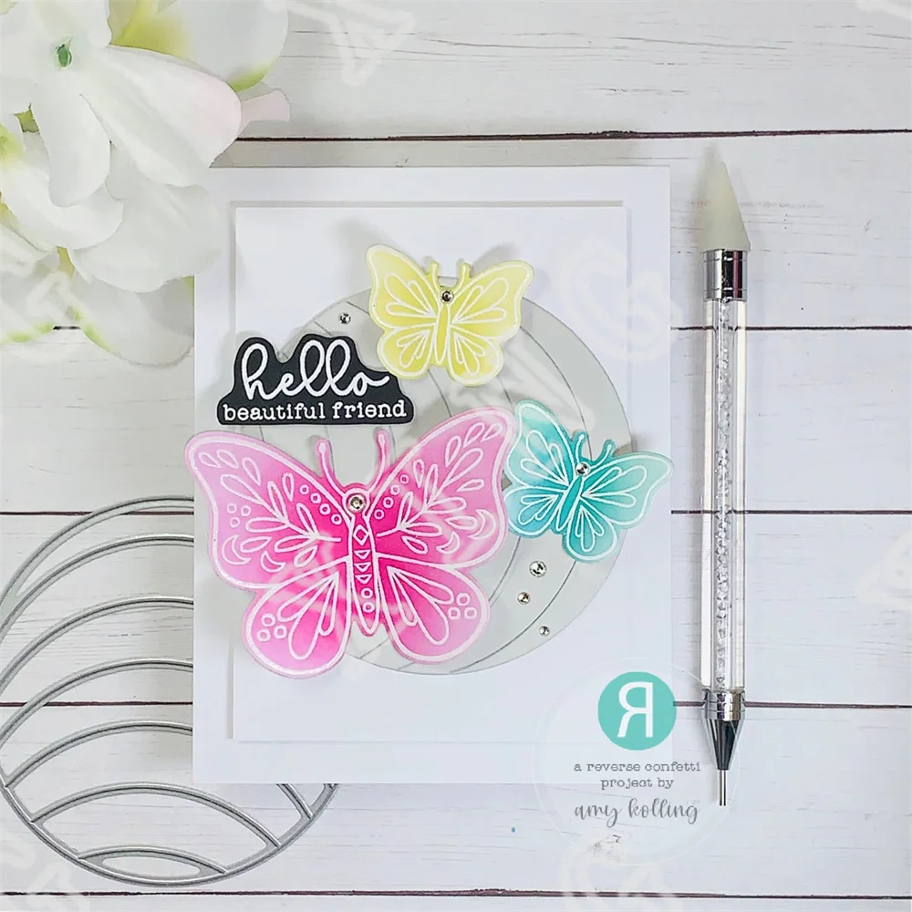 Day Tag Birthday Banter Holder Confetti Folklore Cover Panel Rainbow Circle Layered Friend Love Wins