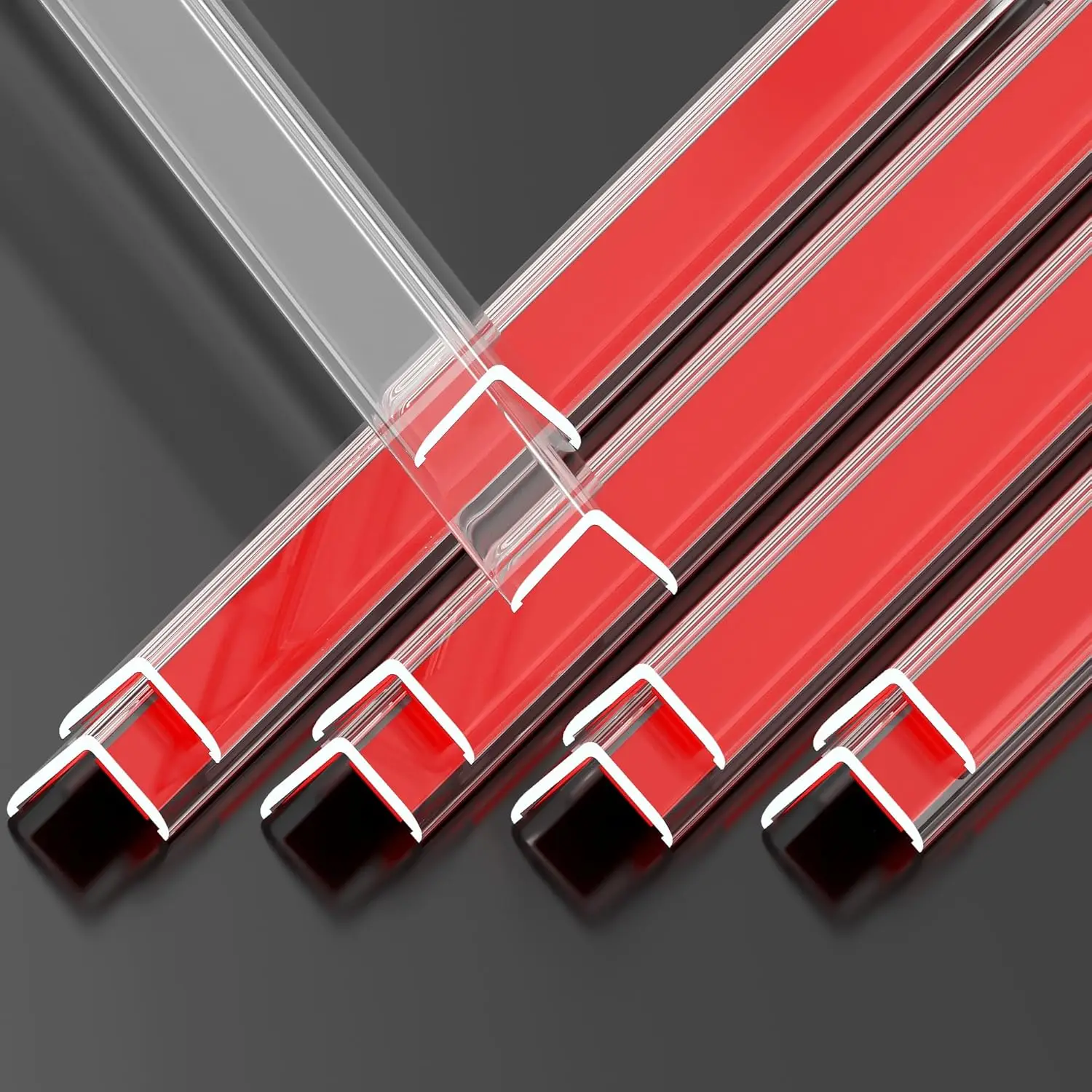 

Прозрачные защитные уголки для детской безопасности, самоклеящиеся, 36 дюймов (10 штук в упаковке) для защиты детей дома