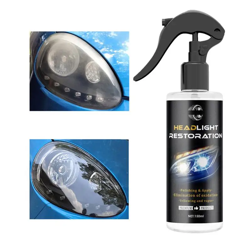 Innovative Headlight Repair Polish 150ml Headlight Restore And Protect Liquid Headlight Restore And Protect Liquid Car Headlight