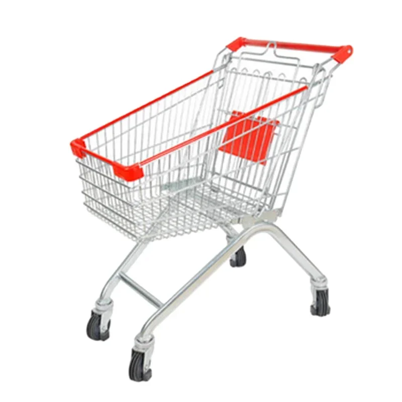 European Style Wholesale Metal Trolly Shopping Truck