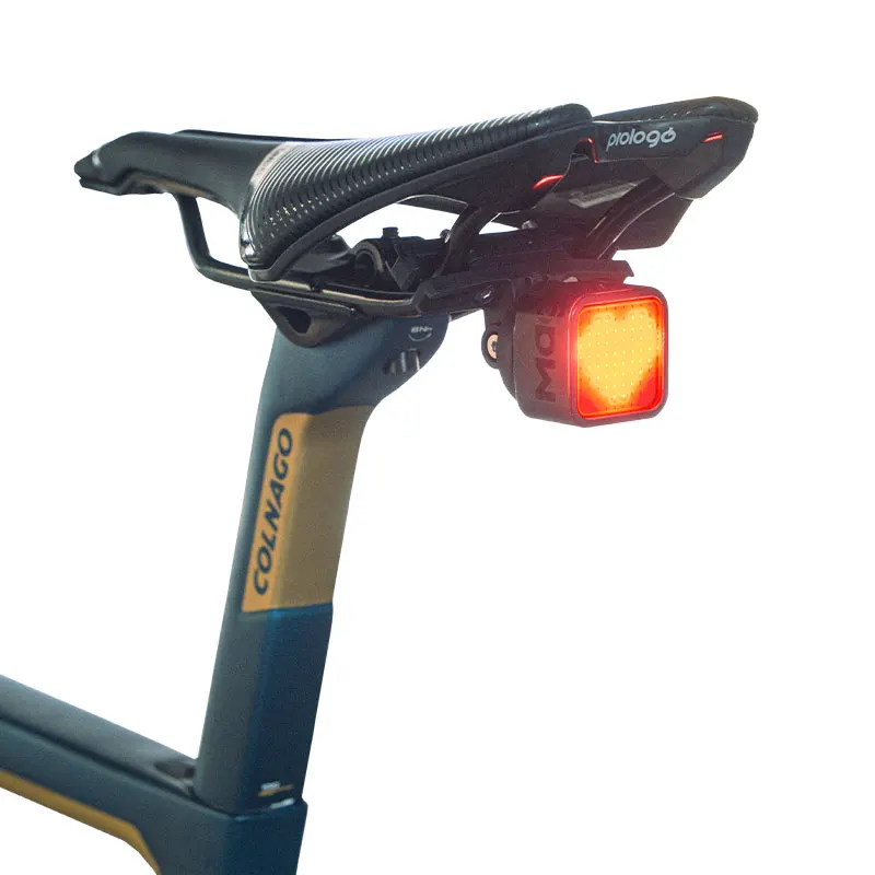 Magene L308 Slim Achterlicht Voor Fiets Zeer Aanpasbare Intelligente Expressie Bluetooth Lichtgewicht Fietsachterlicht 96cob Led