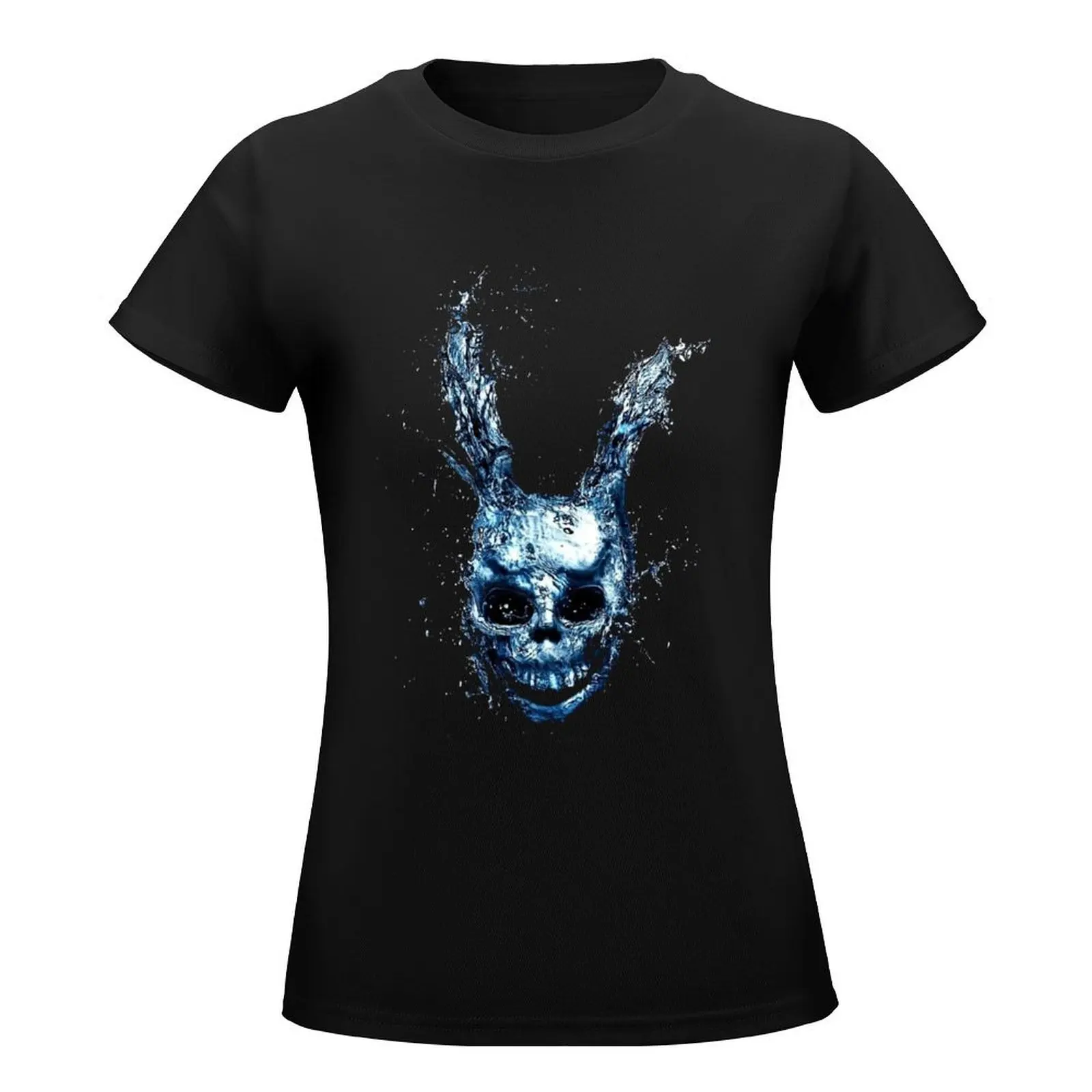 Donnie Darko Rabbit T-Shirt summer clothes Blouse animal print shirt for girls Women's cotton t-shirt