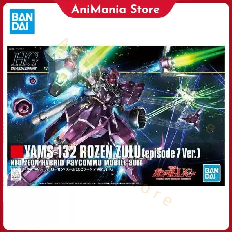 

Bandai Original HGUC NORMAL EDITION H185 ROSE ZULU (EPISODE 7 VER.) Assembly Model Toys Boys Girls Kids GiftCollectible