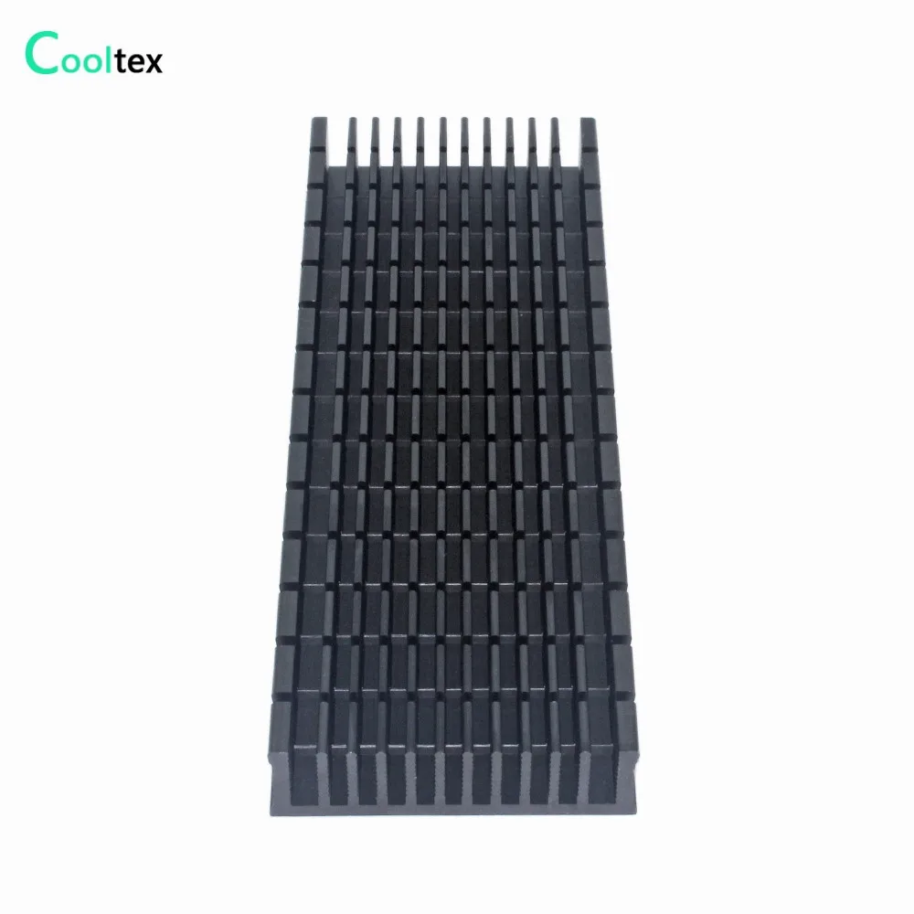 Aluminum Heatsink 150x50x12.7mm Heat Sink Radiator Cooler for LED Chip Electronic heat dissipation Cooling
