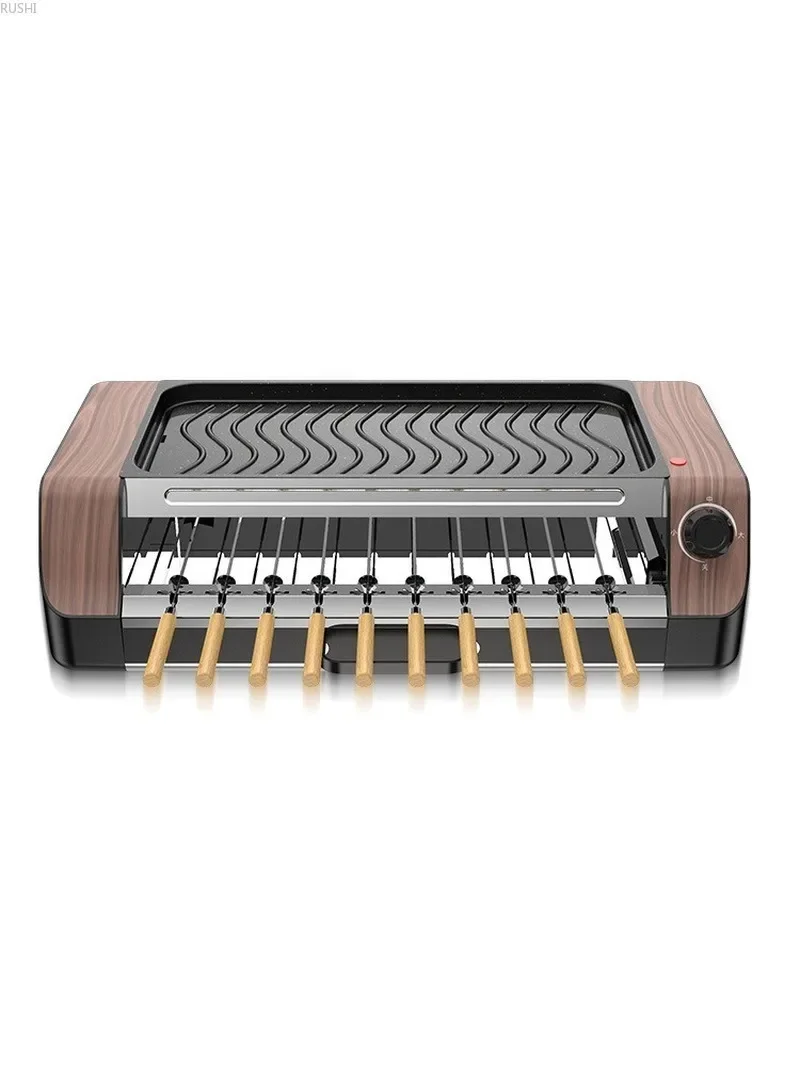 

Free Non-stick Grill Automatic Rotary Grill Skewers Machine Barbecue Plate Barbecue Machine Household 220v