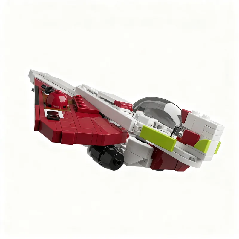 268pcs MOC Obi Wan’s Delta 7 Star Battle Model Toys Building Blocks Architecture Christmas Gift 3D Birthday Assemble Creative