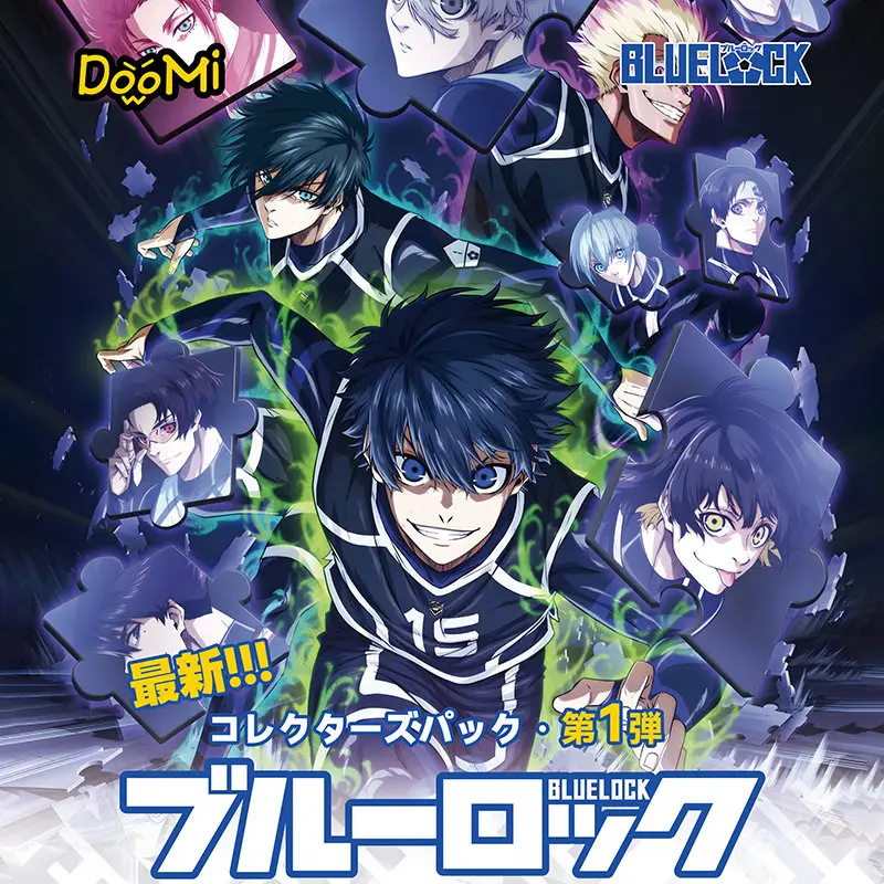 Blue Lock Card Blue Restricted Area Rin Bee Back Nagi Makoto Shiro Guangu Anime Peripheral Collection Card