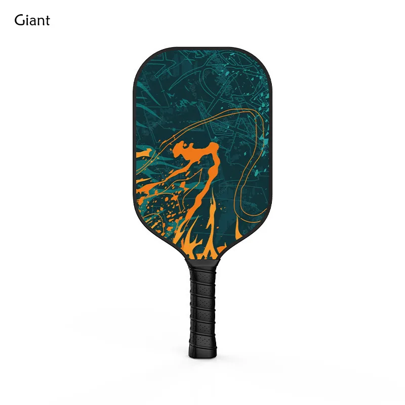 

13/16mm Professional Competition Single Pickleball Paddle Competitive New Attack Fiberglass Rachetta Pickleball Padelracket