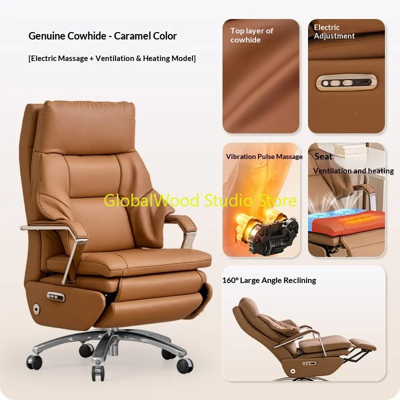 

Electric Chair Office Boss Computer Recliner Chairs On Sale Chair Without Wheels Modern Design Gaming Armchair Desktop Stand