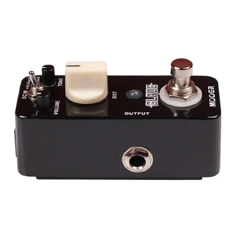 MOOER Blade Guitar Effect Pedal Metal Distortion 3 Modes Hi/Lo/Off Boost True Bypass Full Metal Shell Guitar Parts Accessories