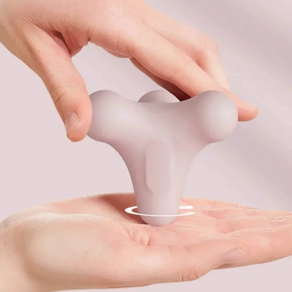 Four Corner Fascia Massage Ball Deep Tissue Muscle Relief Massager Meridian Relax Tool for Plantar Shoulder Neck Waist Exercise