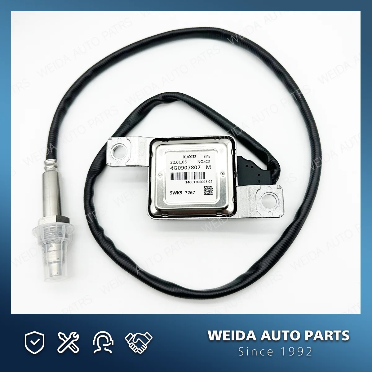 4G0907807M New Nox Sensor OE Style fit For Audi A6 Allroad A6 A7 4G 3.0 TDI 2010-2018 Part NO# 5WK97267 5WK9 7267