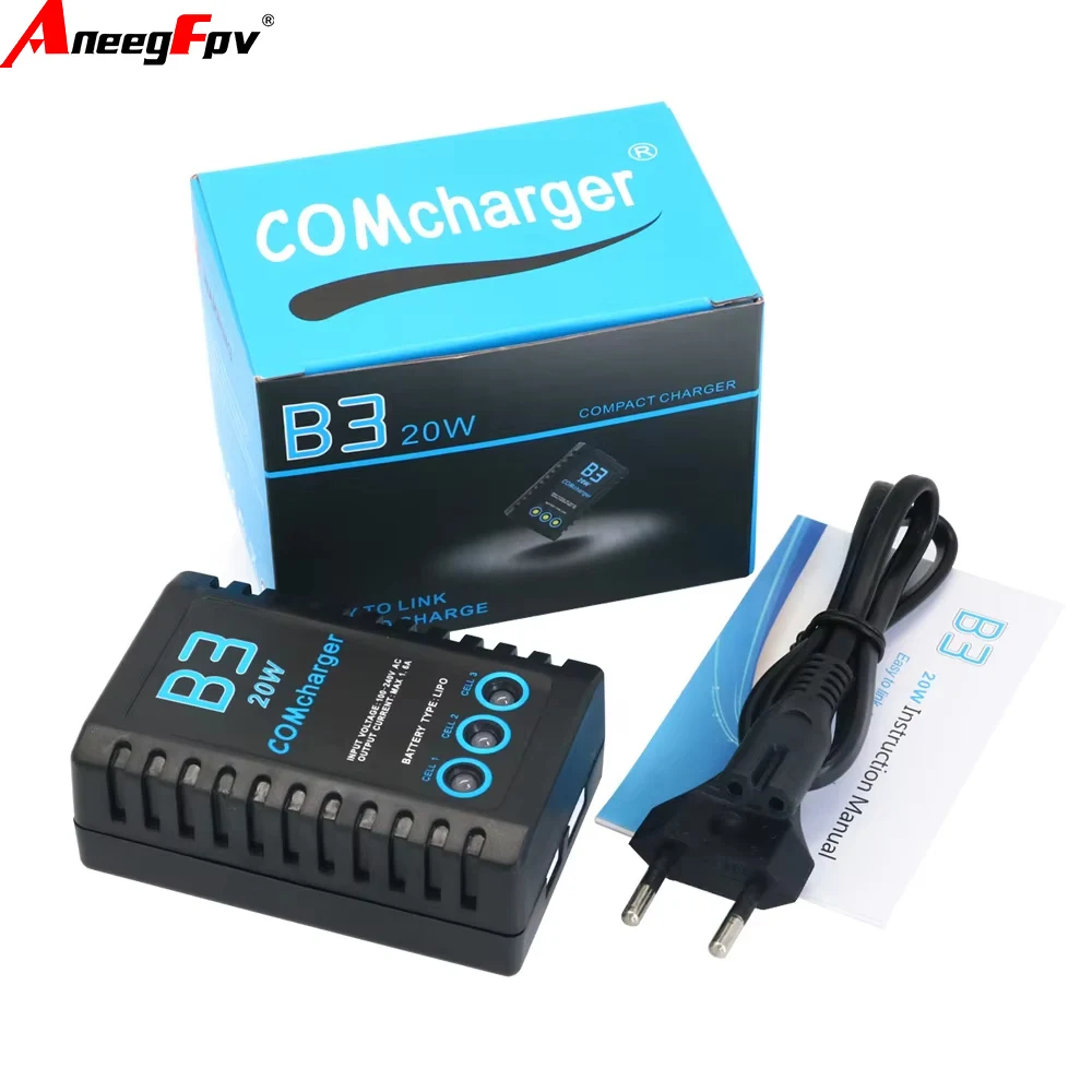 IMAX B3 20W 1.6A Compact Portable Battery Balance Charger For RC Hobby Dropship Wholesale for 2s-3s RC LiPo AEG Airsoft