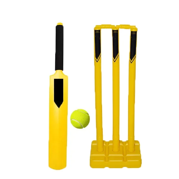 

Пластиковый набор для пляжного крикета: бита, стумпы, полный комплект для детей, пластиковый мяч для крикета, спортивное оборудование для улицы