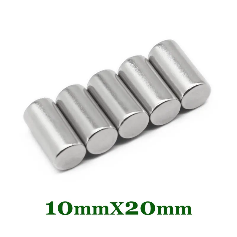 2~50PCS 10x20mm disc magnet 10mm x 20mm N35 NdFeB Round Super Powerful Strong Permanent Magnetic imanes Disc 10*20mm