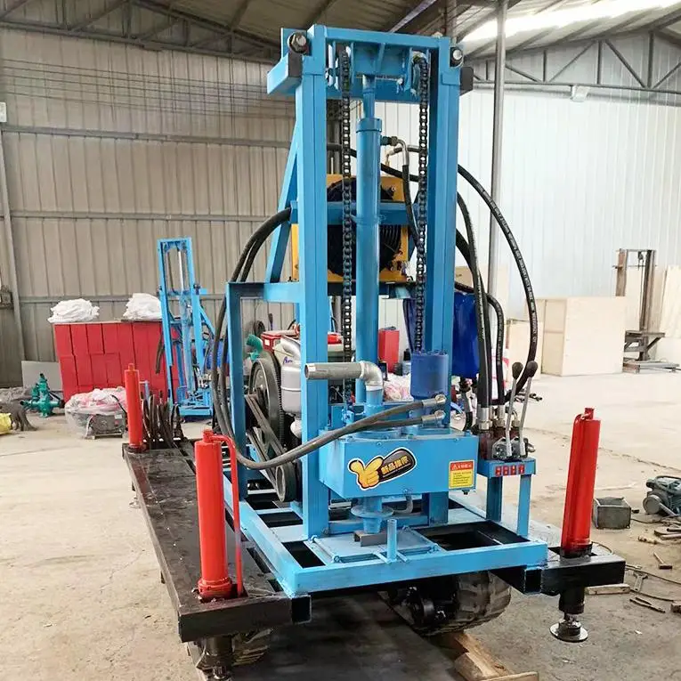 

Good Quality Electric Hydraulic 100m 160m 180m Underground Water Drilling Rig Machine Mini Electric Drilling Rig for Water Well