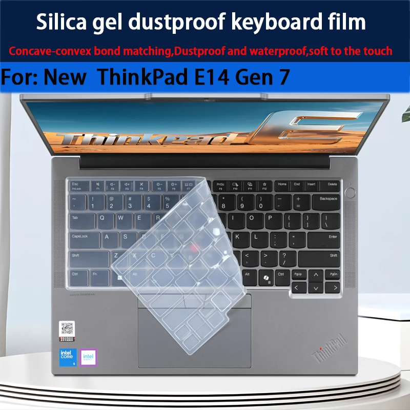 Película para teclado ThinkPad E14 Gen 7, película para pantalla de portátil de 14 pulgadas 16:10, película endurecida para ordenador, película anti-azul, película antirreflectante