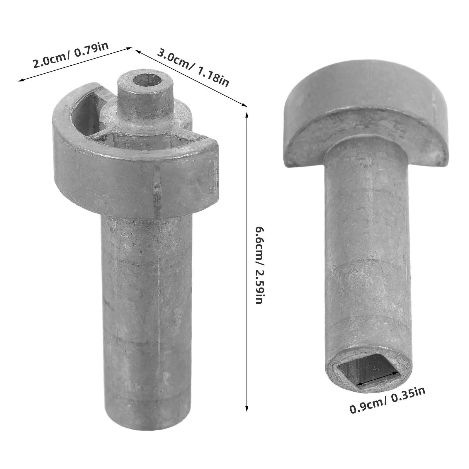 Patio Umbrella Crank Shaft Replacement 8x8mm Hole Outdoor Sun Umbrella Crank Handle Rod Assembly Parasol Parts Garden Balcony view 3