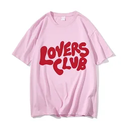 Niall Horan Lovers Club Summer New Harajuku Women's Men's T-shirt Unisex Cotton Tops Short-sleeved Crewneck T Shirt Streetwear