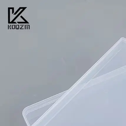 

Clear Plastic Desk Organizer - Perfect for Student Stationery, Transparent Storage Box with Sorting Function