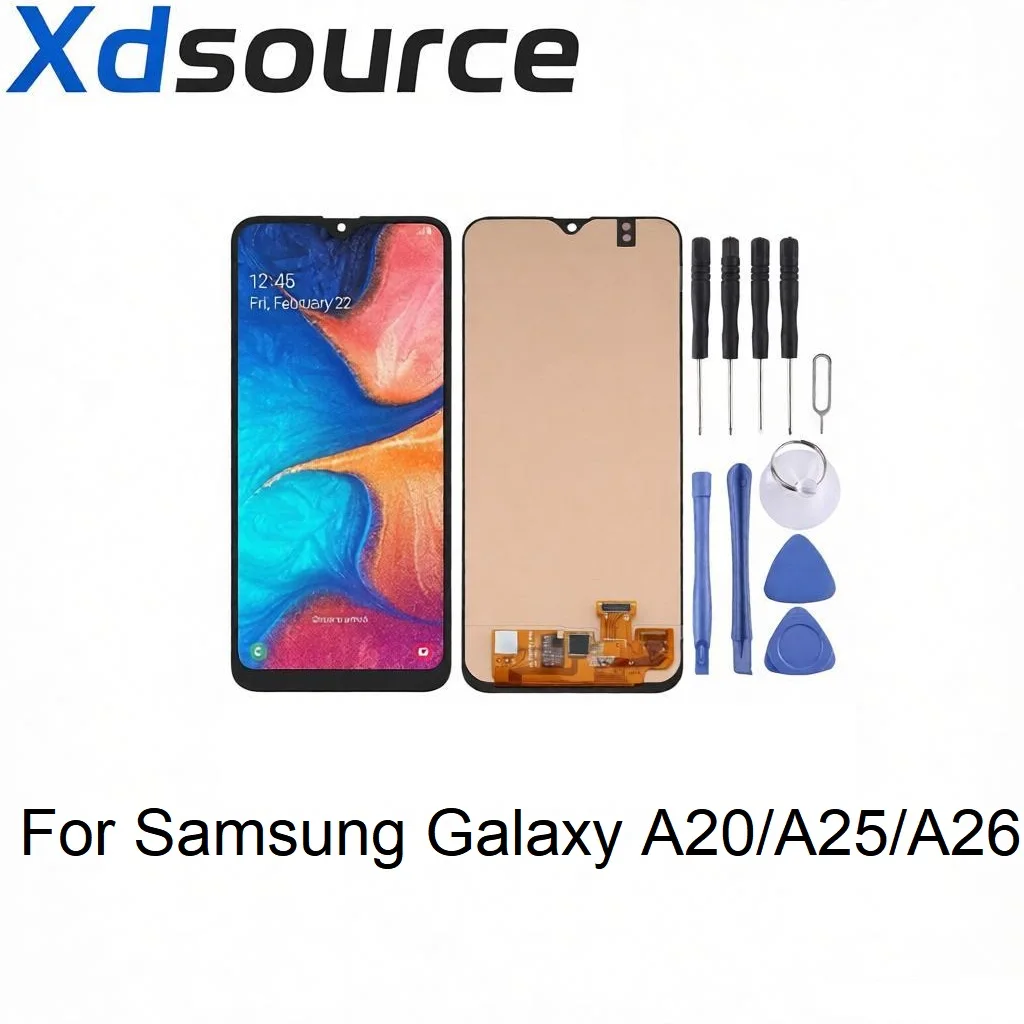 LCD Screen For Samsung Galaxy A20 A25 A26