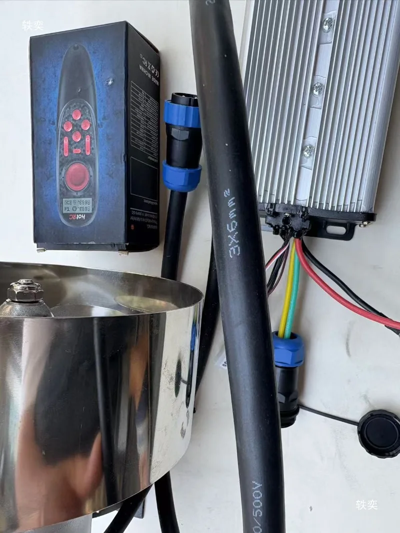 12v-24v-リモコン式パドルスラスタ水中ブラシレスモーター、水中ブラシレス電動-12v24v