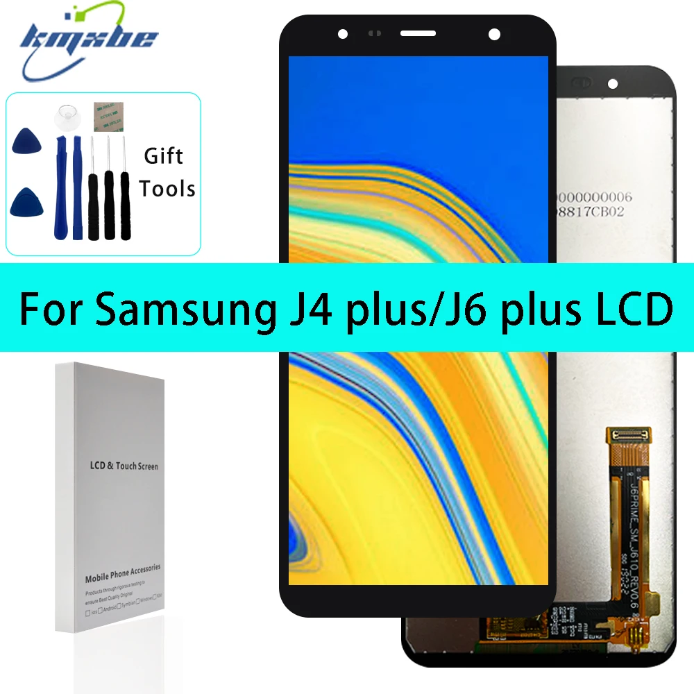 

6.0" High quality For Samsung Galaxy J4 Plus J4+ 2018 J415 J6 Plus J610 J410 LCD Display Touch Screen Digitizer Assembly Parts