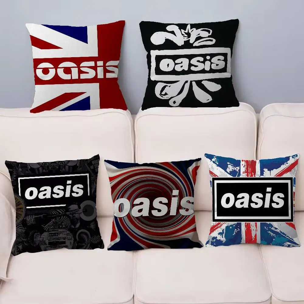 

O-Oasis Band Personalized Pillow Dust Cover Bedroom Kids Party Decoration Pillowcase Birthday Children Gift