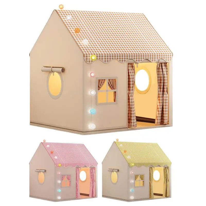 Grande tente de jeu intérieure pour enfants, château de princesse pliable, maison de jeu pour enfants, Base secrète, tente de jeu, jeu de lit