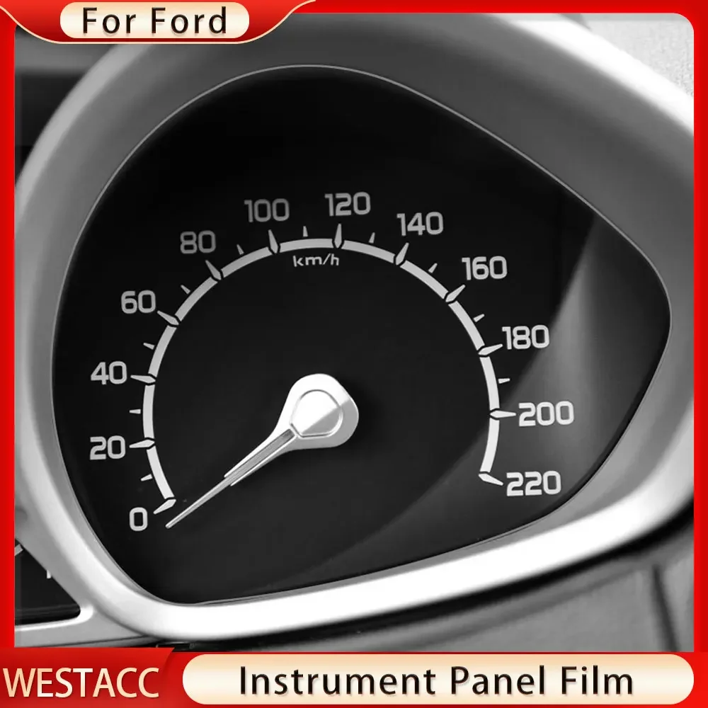 Car Instrument Panel Screen Film Dashboard Membrane Protective Film for Ford EcoSport 2013-2017 Fiesta 2009-2013 Accessories