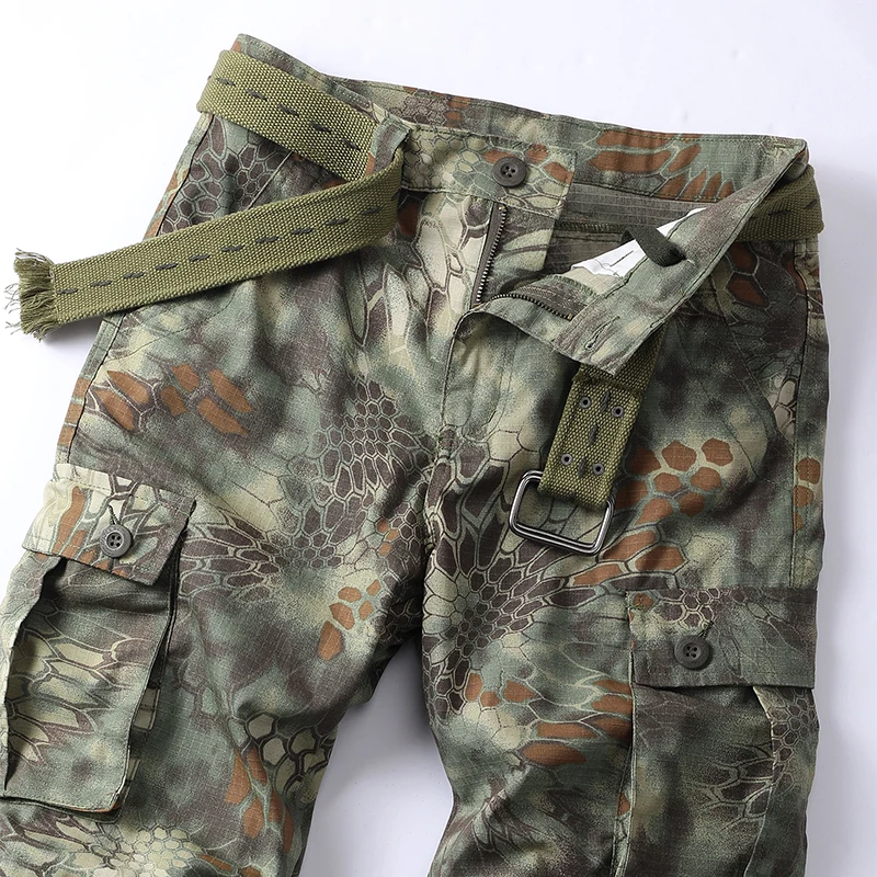 Männer Kampf Hosen Mit Knie Pads Taktische Cargo Sport Hosen Camouflage Multicam Trekking Jagd Kleidung (Nicht gürtel)