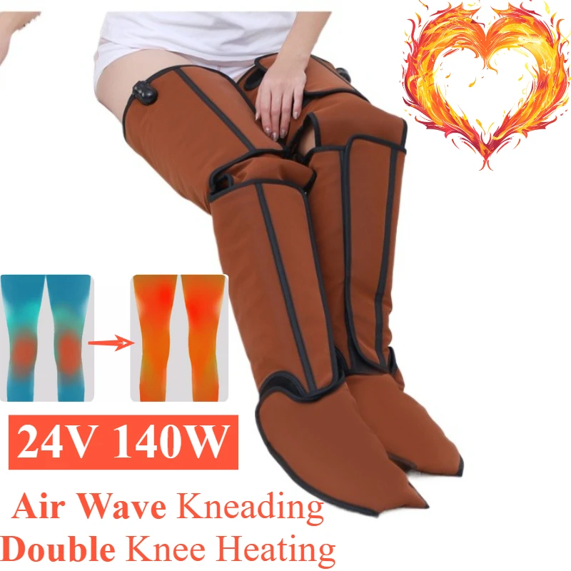 

Массажер для ног с воздушной волной - электрическое устройство для разминания варикозного расширения вен, меридиан, дноуглубление, оборудование для коррекции фигуры для домашнего использования