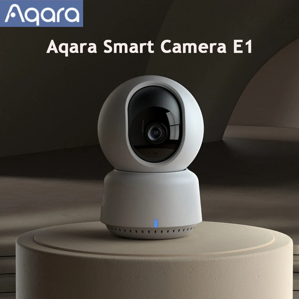 ​[CN Version] Aqara Smart Camera E1 Zigbee 3.0 2K Night Version 2 Way Audio Call 360° Viewing Angle Work HomeKit Aqara Home APP