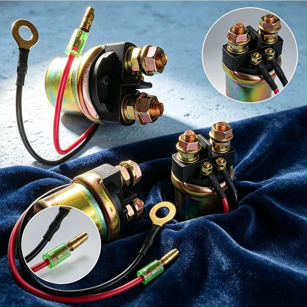 1/2/4pc 12v Starter Relay For YAMAHA PERSONAL WATERCRAFT PWC MERCURY OUTBOARD 30ML 30M 30EH 30EL 30ELH 30E 4-Stroke 30HP 2003-04