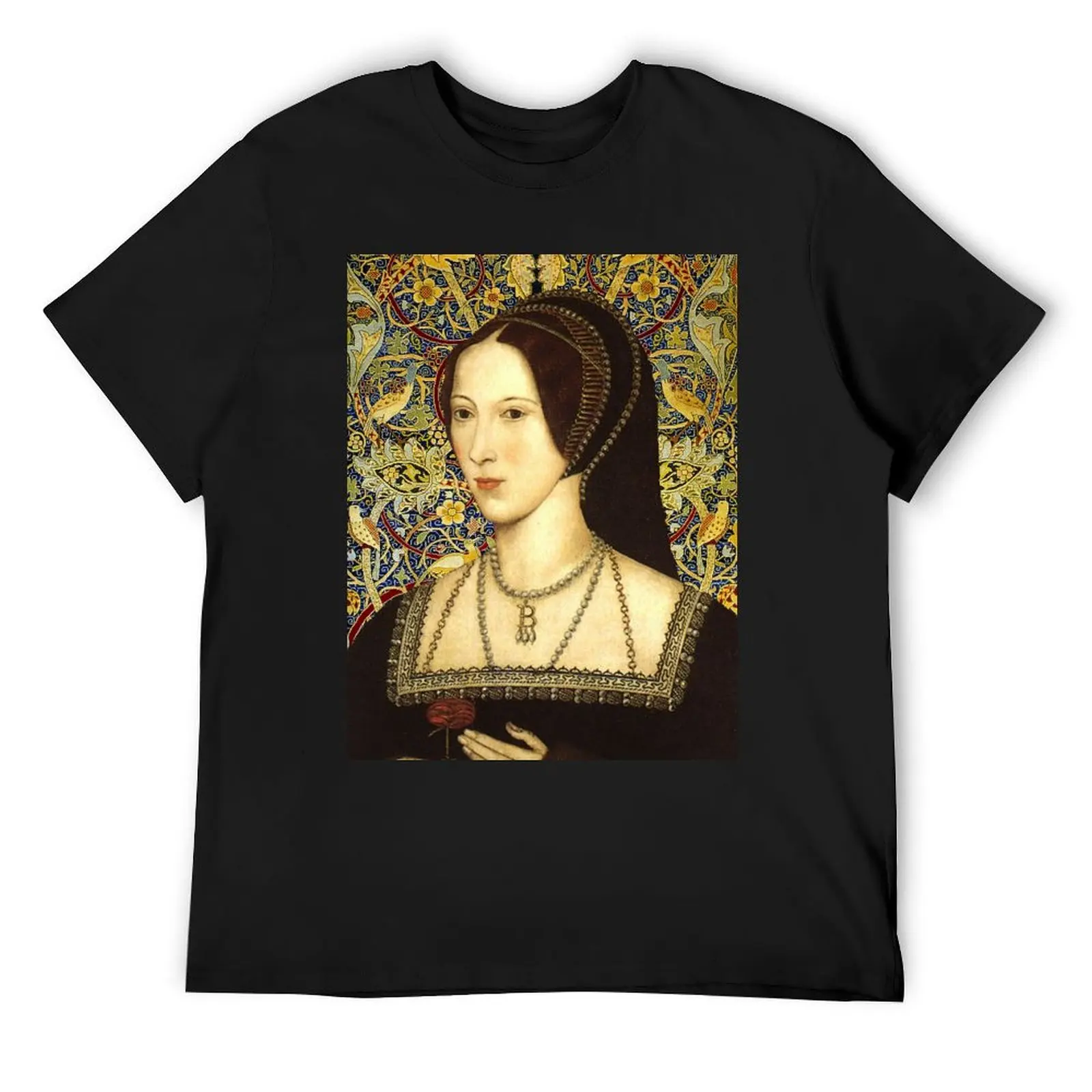 

Anne Boleyn, Queen of England T-Shirt tees cheap stuff T-shirts oversize heavy weight t shirts for men