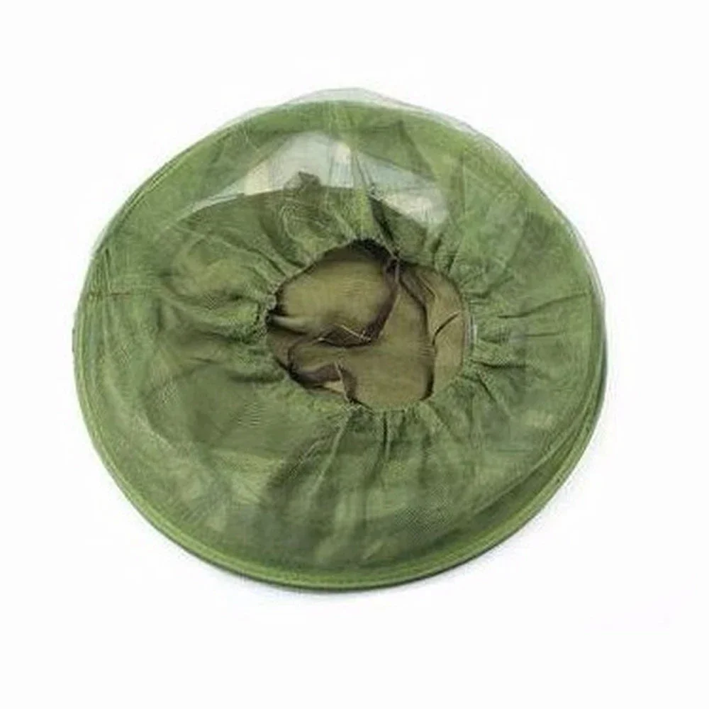 Cappello da apicoltura Scialle mimetico esterno Wild Anti-zanzara Bee Cap Pesca nella giungla Sole Cappello lungo con zanzariera Cappelli protettivi per il sole