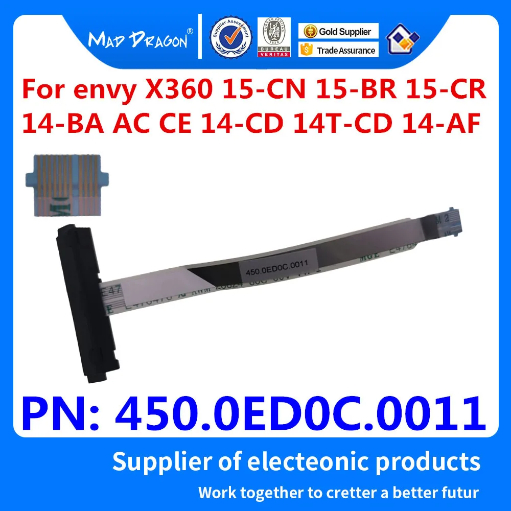 New 450.0ED0C.0011 For HP Envy X360 15-CN 15-BR 15-CR 14-BA 14-AC 14-CE 14-CD 14T-CD 14-AF SSD HDD Hard Drive Cable Connector