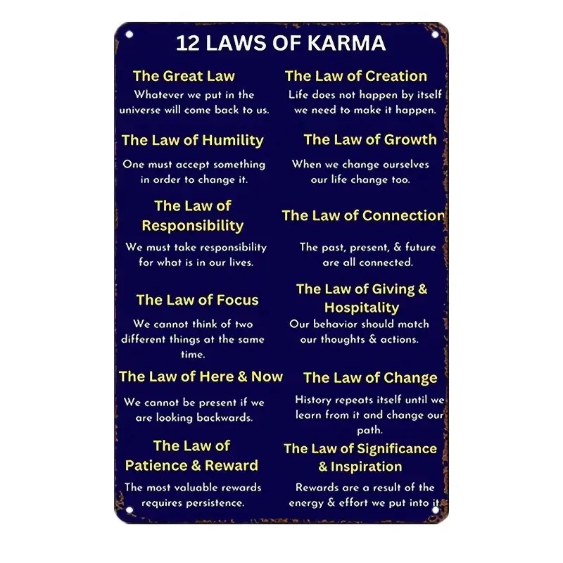 1Pc Vintage Karma L… - image