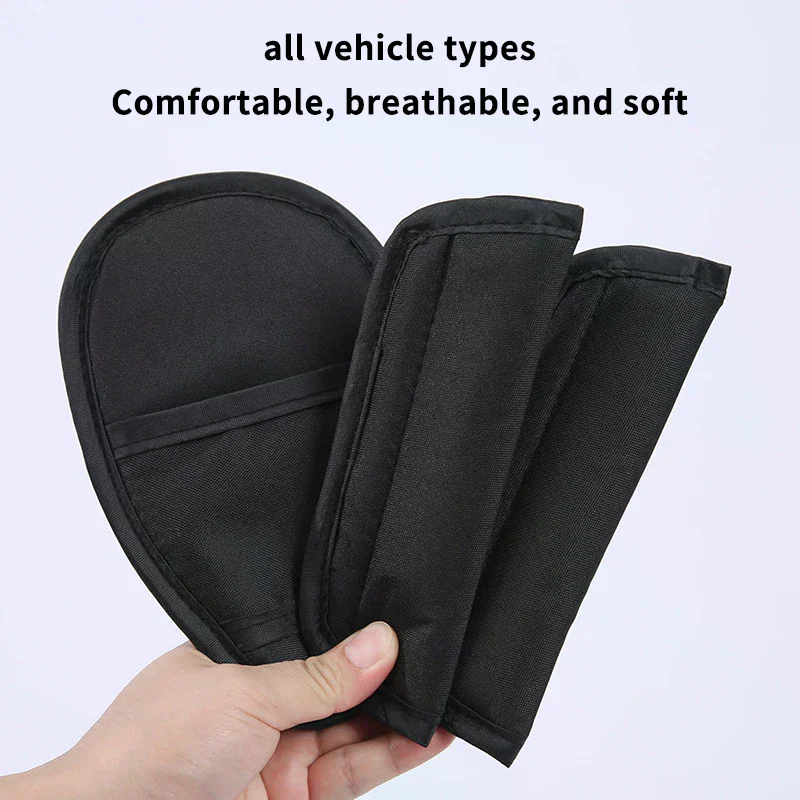 Baby Pram Safety Harness Cushions; Universal Car Seat Belt Pads to Prevent Strangulation; Stroller Shoulder Strap Cover Guards