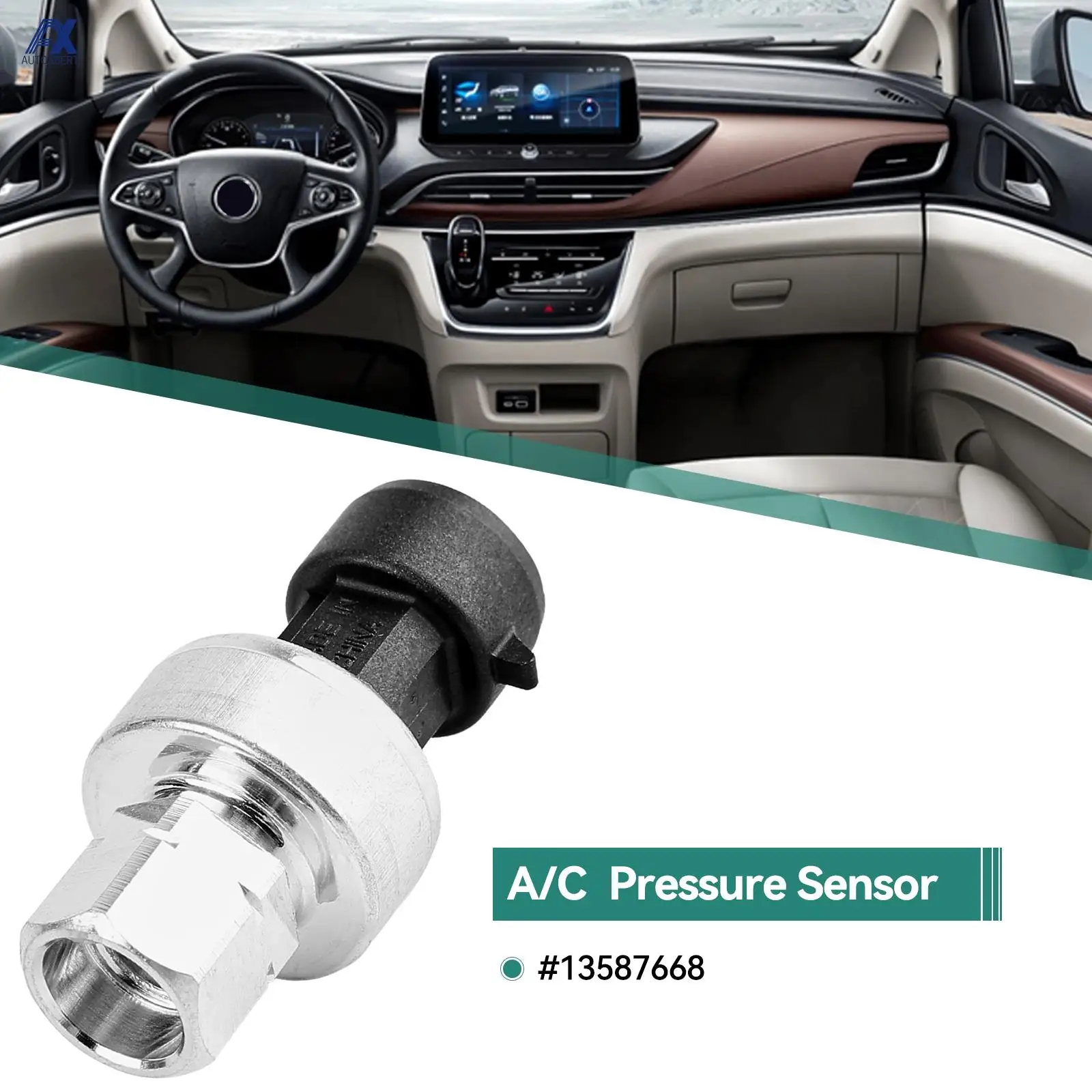 A/C Air Conditioning Pressure Sensor Switch For Vauxhall Opel ASTRA G H ZAFIRA A MERIVA CORSA C D VECTRA Ford 13587668 22634172