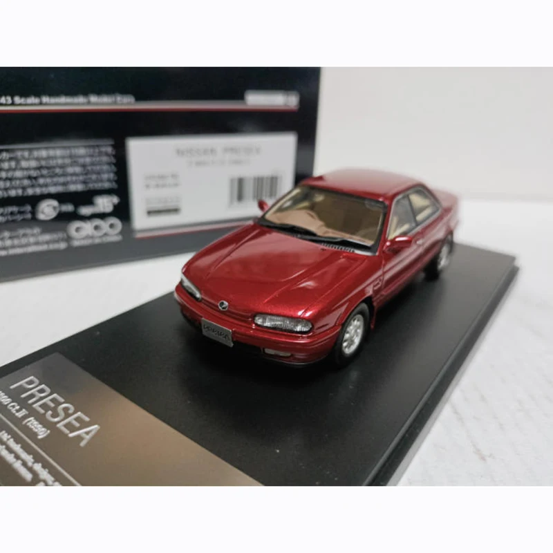 

Hi story 1/43 Presea 1800 Ct.II 1990 Resin Four-Door Car Model Classics Adult Souvenir Gift Static Display