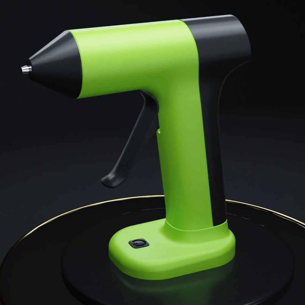 1 PC Wireless MINI กาวปืน 2000mAh แบตเตอรี่ชาร์จ Fast 30S อุ่นสําหรับ Crafting และโรงเรียน CRAFT โครงการ