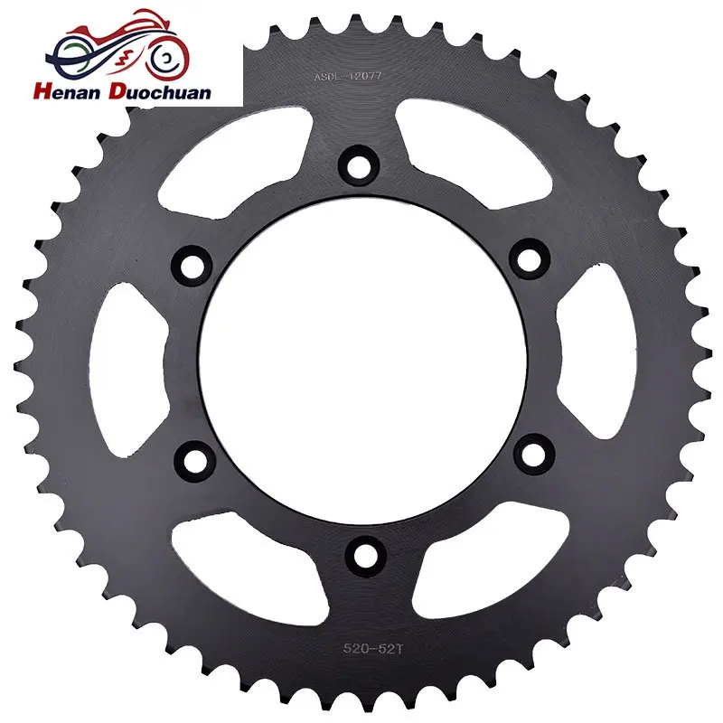 

520 52T Rear Sprocket For Husqvarna FX350 FX 350 FC450 Rockstar Edition Heritage FC 450 FR Rally Gear Staring Wheel Cam 52 Tooth